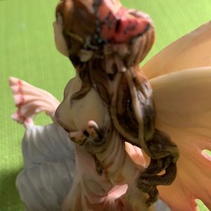 Porcelain hand painted fairy collectible